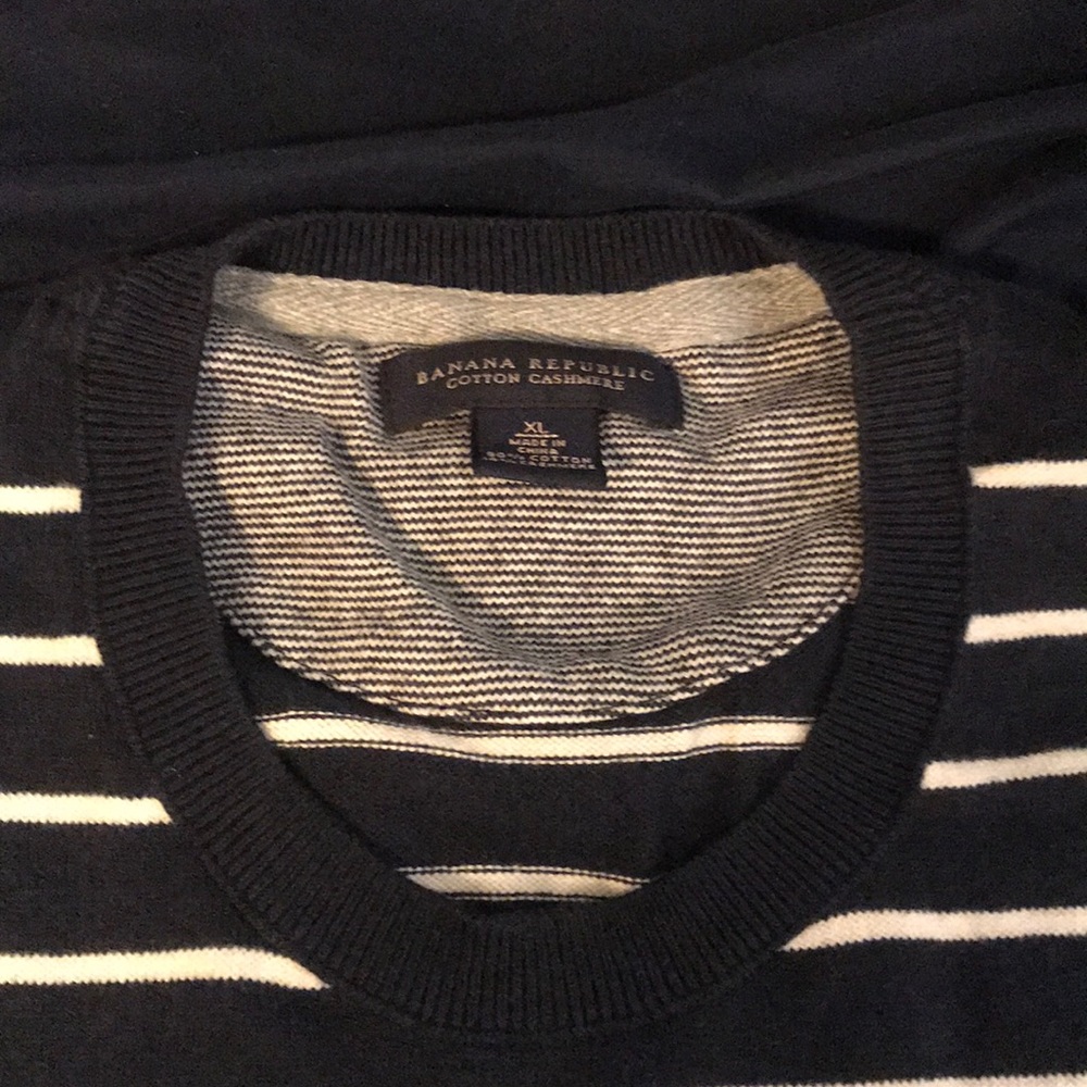 Banana Republic cotton cashmere sweater - size XL